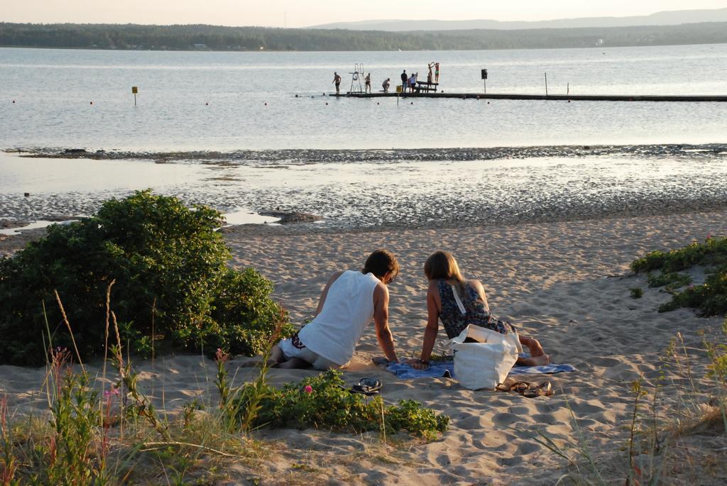 Hostel Hudiksvall Malnbaden Camping Exterior photo